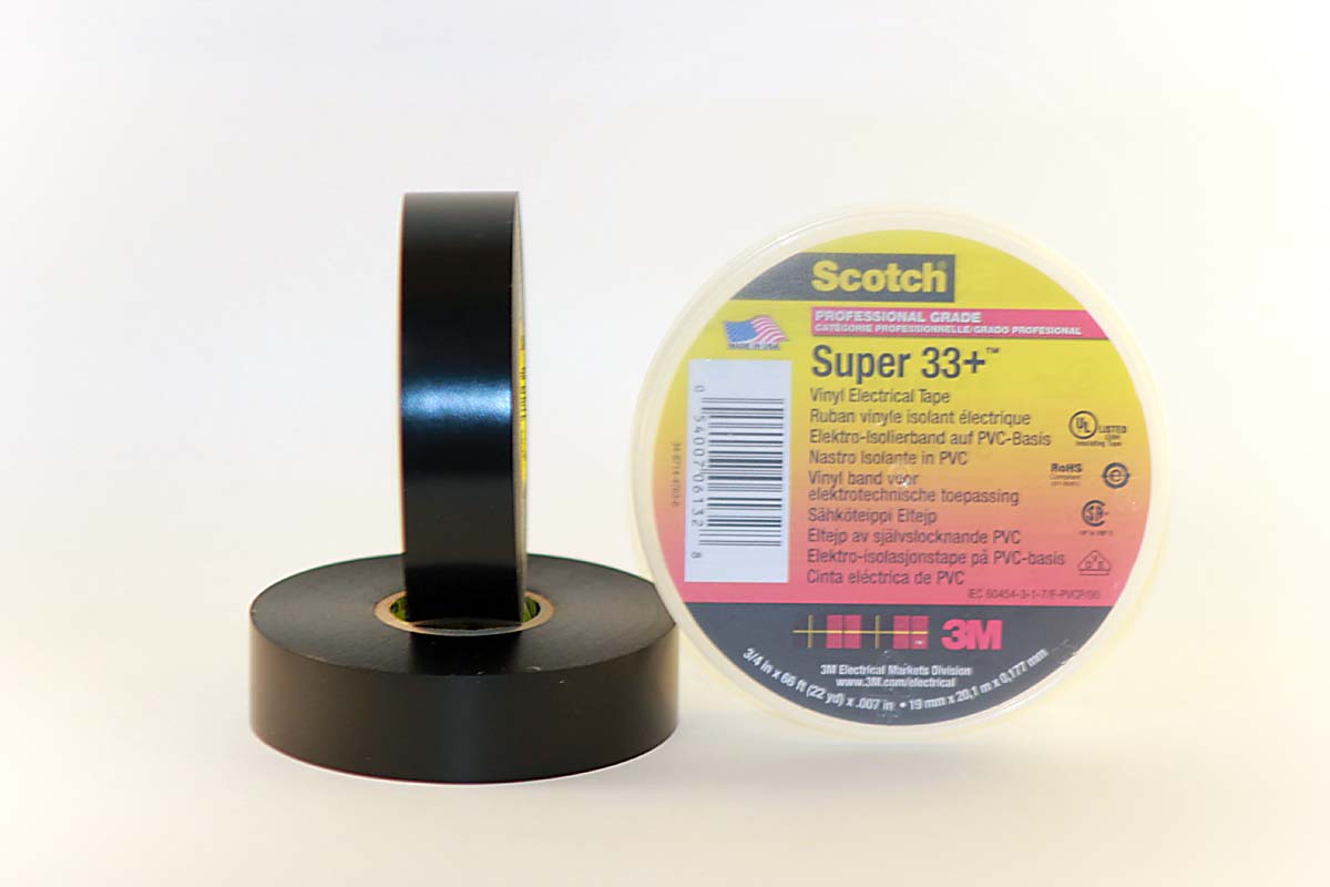 Boîte de 10 Ruban Vinyl Isolation 600 V 19 mm x 20 mètres Sodise 20362.10